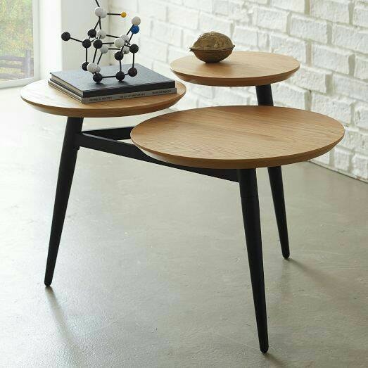 Wooden Accent Tables by Live Fabulous Living-room Modern | Interior Design Photos & Ideas