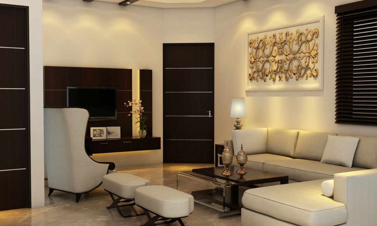 Beautiful Living room by Shweta Gulashan Sharma Modern | Interior Design Photos & Ideas