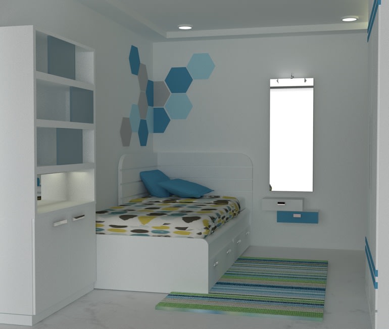 Utility Bedroom by Shweta Gulashan Sharma Modern | Interior Design Photos & Ideas