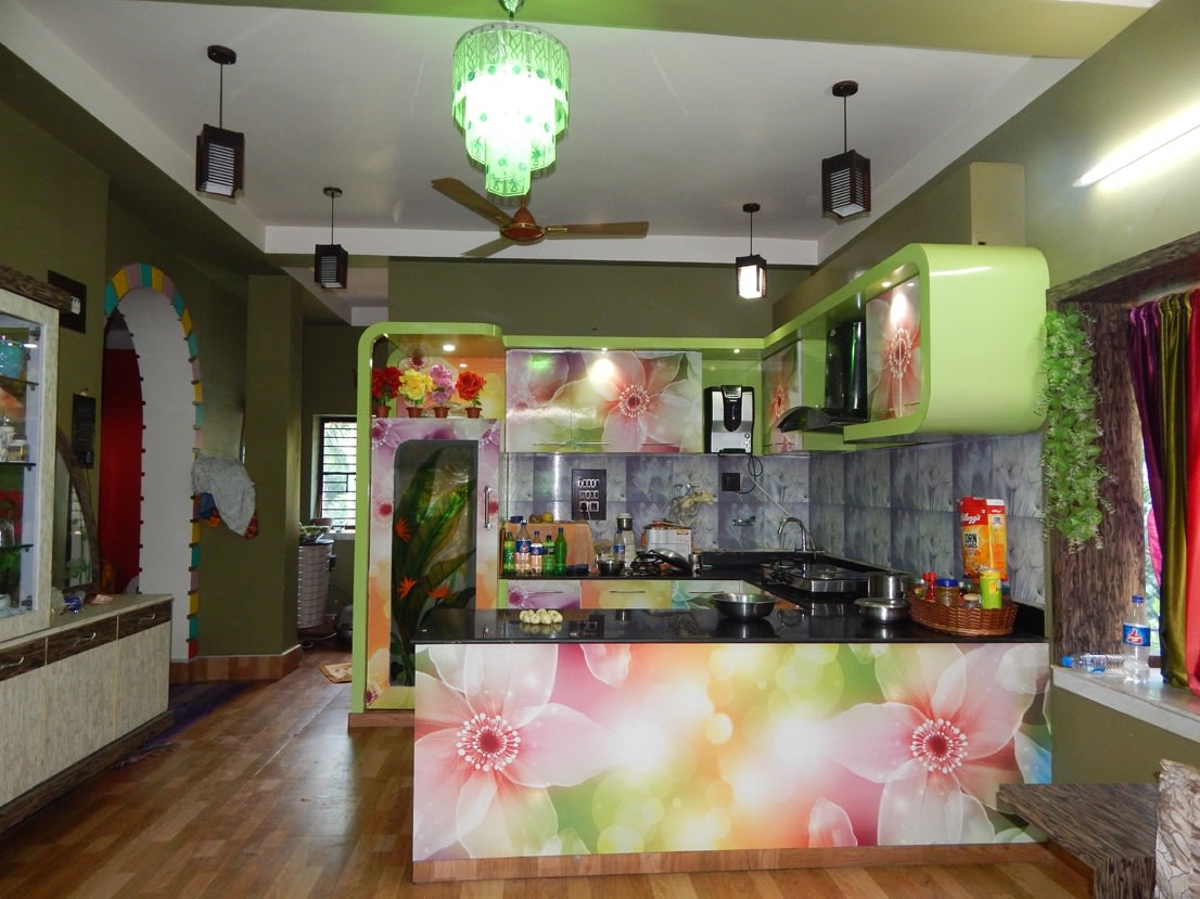 KitchenLife by Manik Chowdhury Modular-kitchen Contemporary | Interior Design Photos & Ideas