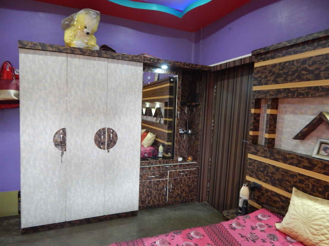 Wooden Touch by Manik Chowdhury Bedroom Contemporary | Interior Design Photos & Ideas