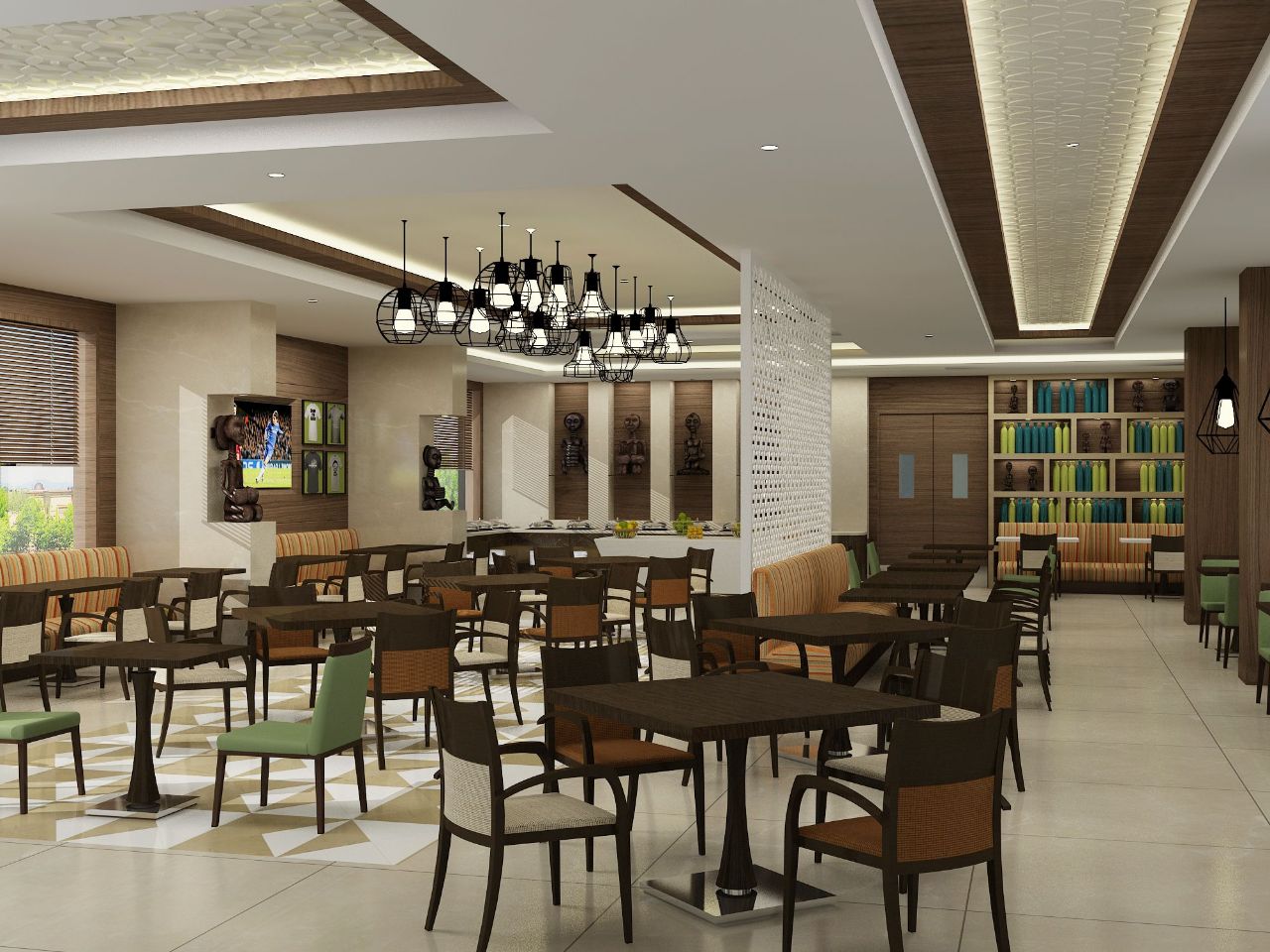 Restaurant by Akshay Sharma Modern | Interior Design Photos & Ideas