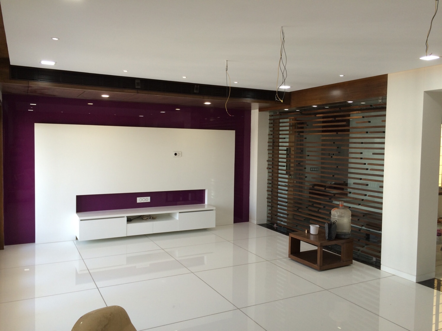 Sleek Fininsh by Vatsal Hadvani Living-room Minimalistic | Interior Design Photos & Ideas