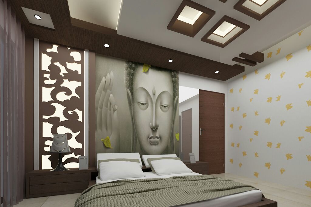 Peaceful living by Siddhesh Satav Contemporary | Interior Design Photos & Ideas