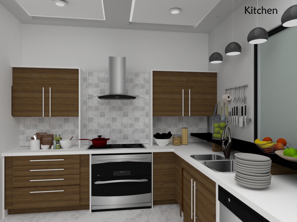 Modular kitchen design idea by Vinusha Raju Contemporary | Interior Design Photos & Ideas