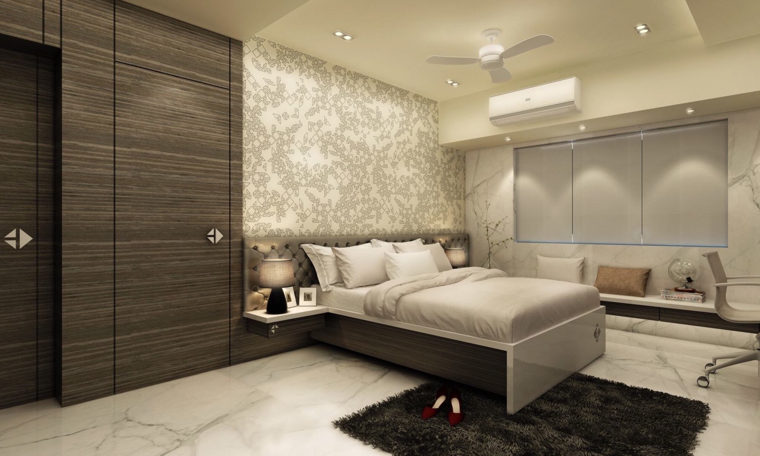 Plushy Comfort by Pragati Interior@ Contemporary | Interior Design Photos & Ideas