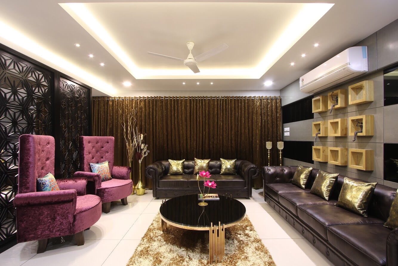For the high flyers by Dhwani Patel Living-room Contemporary | Interior Design Photos & Ideas