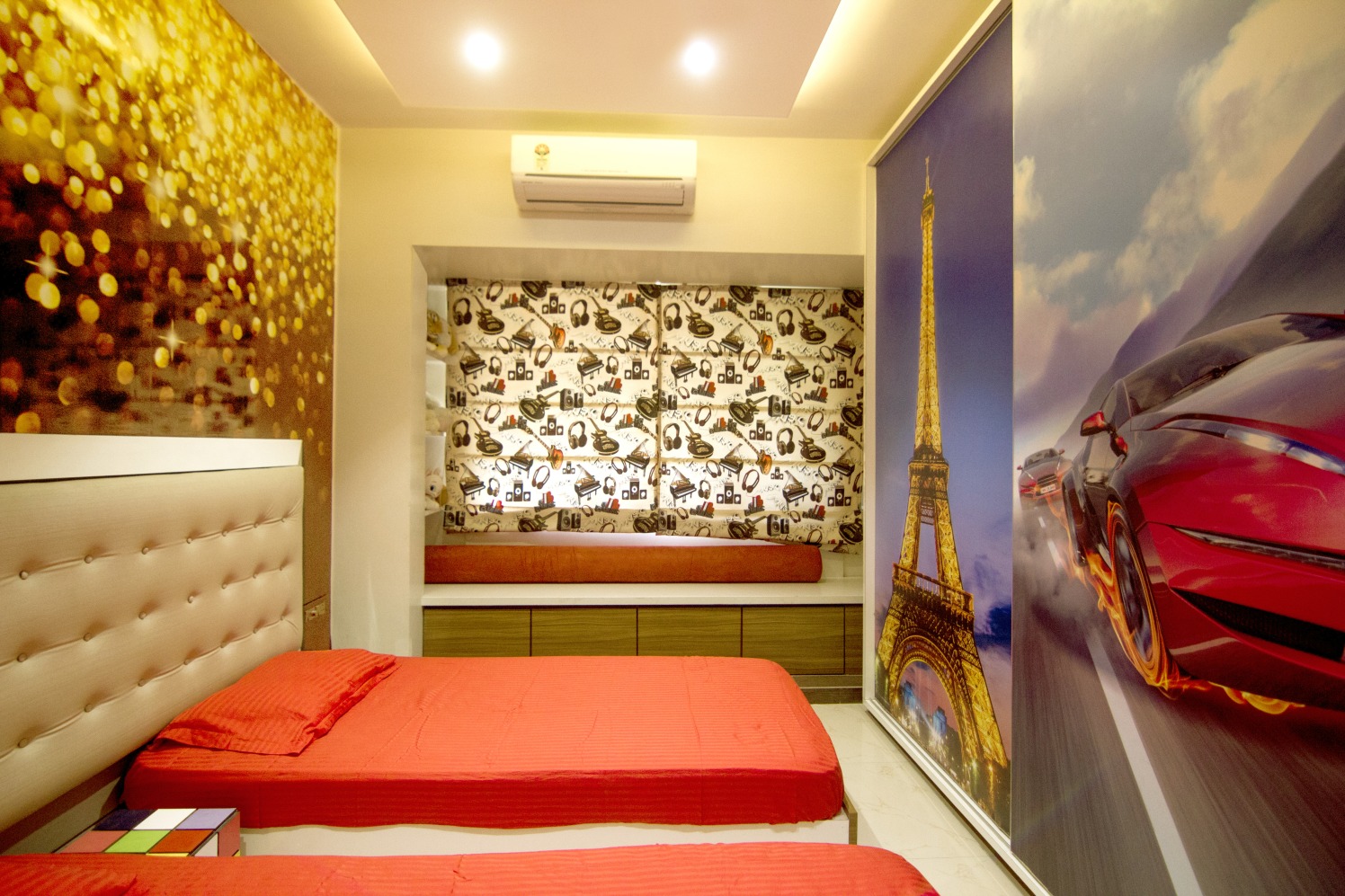 NFS Bedroom by Rupali Naik Modern | Interior Design Photos & Ideas