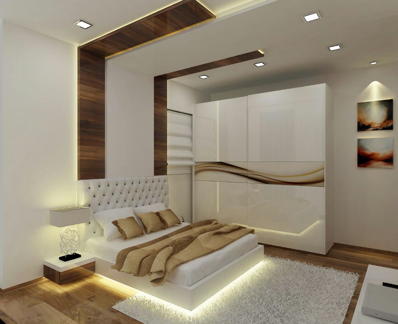 Bedroom by Rupali Naik Modern | Interior Design Photos & Ideas