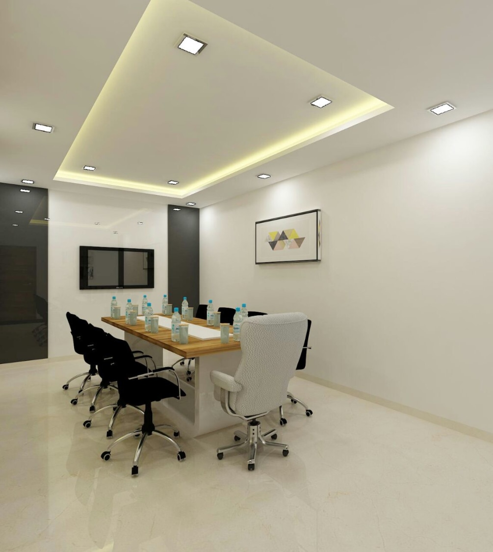 Conference Room by Rupali Naik Modern | Interior Design Photos & Ideas