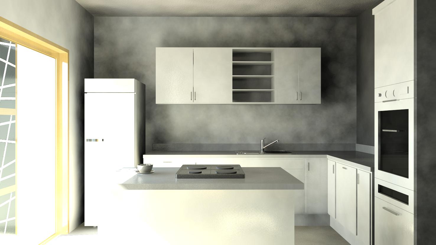 Smoky hues in kitchen by Vinayak Hanchate Modular-kitchen Contemporary | Interior Design Photos & Ideas
