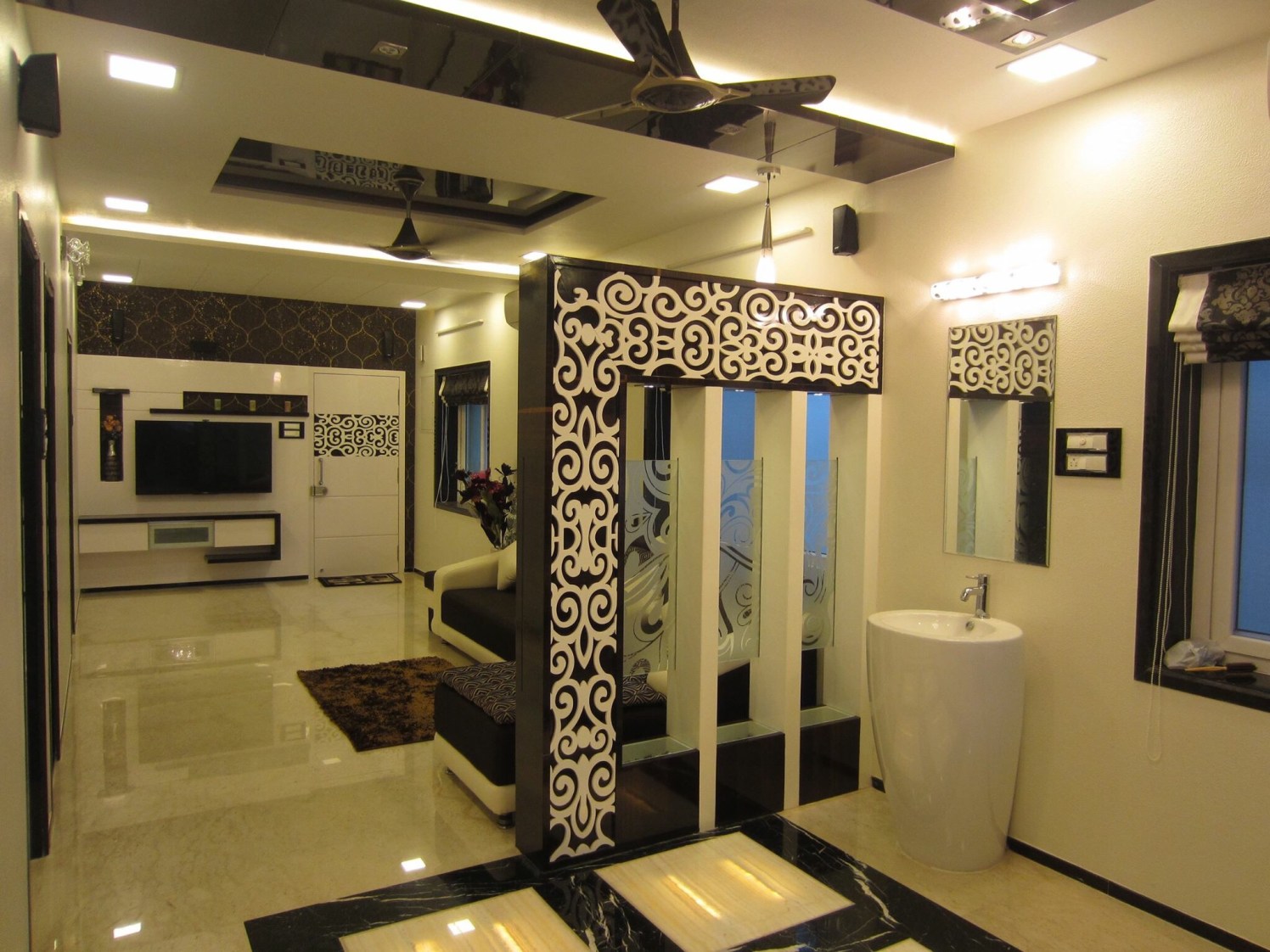 Caramel house by jainam parmar Modern | Interior Design Photos & Ideas
