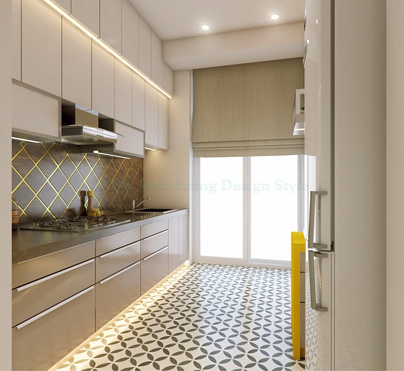 Cooking with a view by Shweta Makwana Contemporary | Interior Design Photos & Ideas