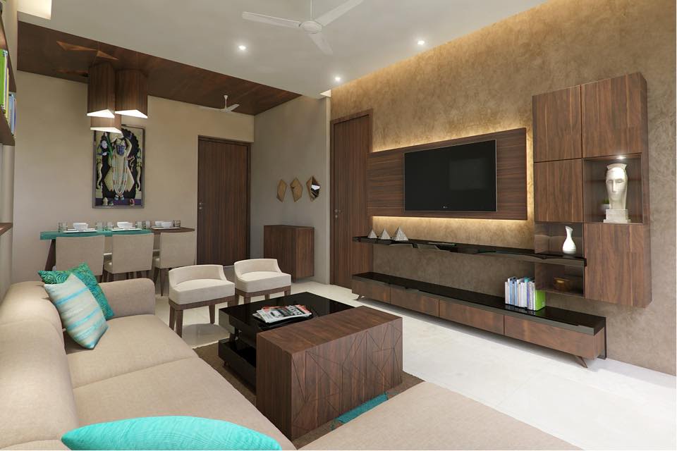 Wooden affair by Shweta Makwana Modern | Interior Design Photos & Ideas
