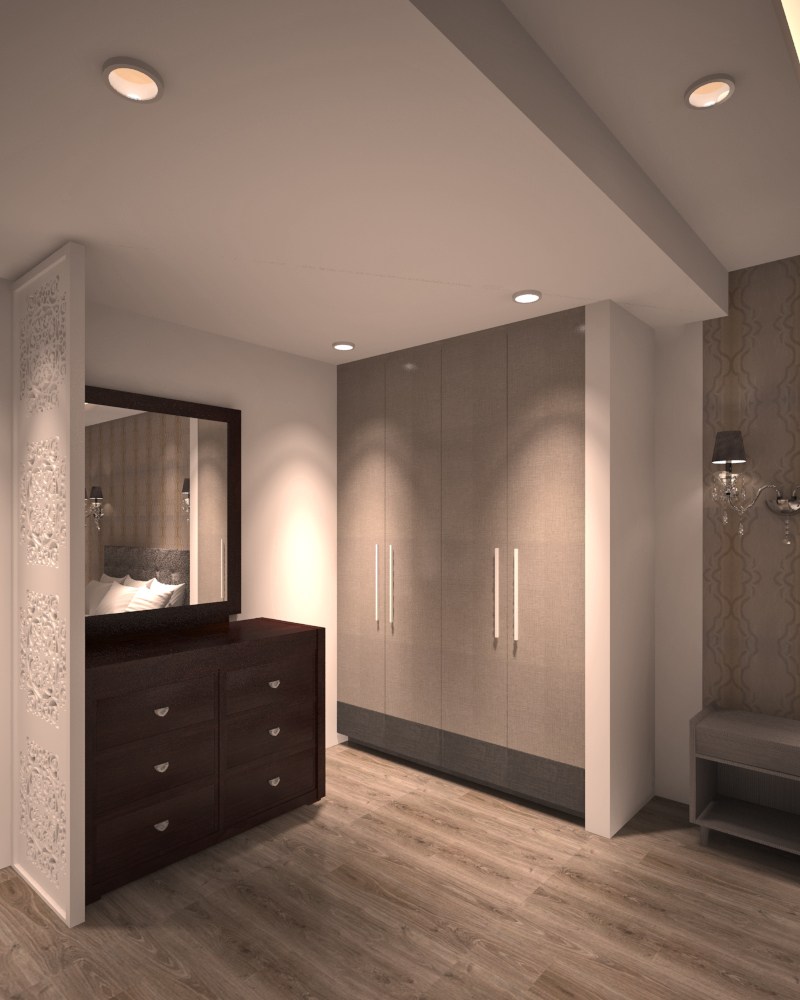 The wardrobe corner by Jacqueline Asha Modern | Interior Design Photos & Ideas