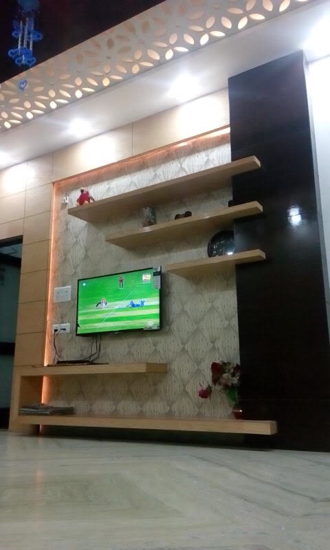 Display area by Ashish Singh Living-room Contemporary | Interior Design Photos & Ideas