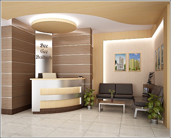 Reception area by Ashish Singh Contemporary | Interior Design Photos & Ideas
