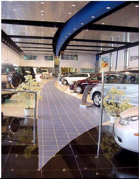 Toyota Showroom by Shashikaran N S Modern | Interior Design Photos & Ideas