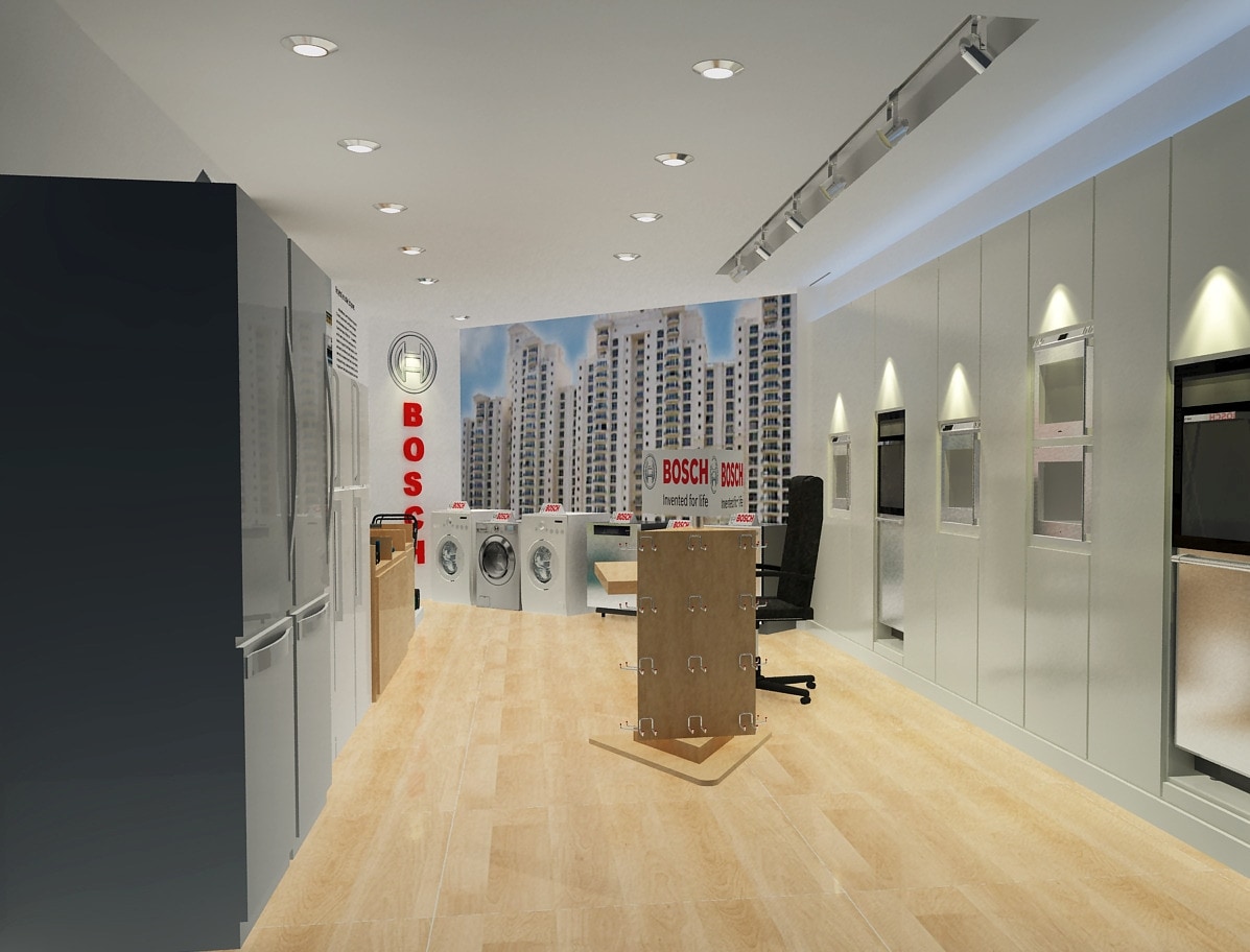 Modern Showroom Style by Sami Mohiuddin Ansari Modern | Interior Design Photos & Ideas