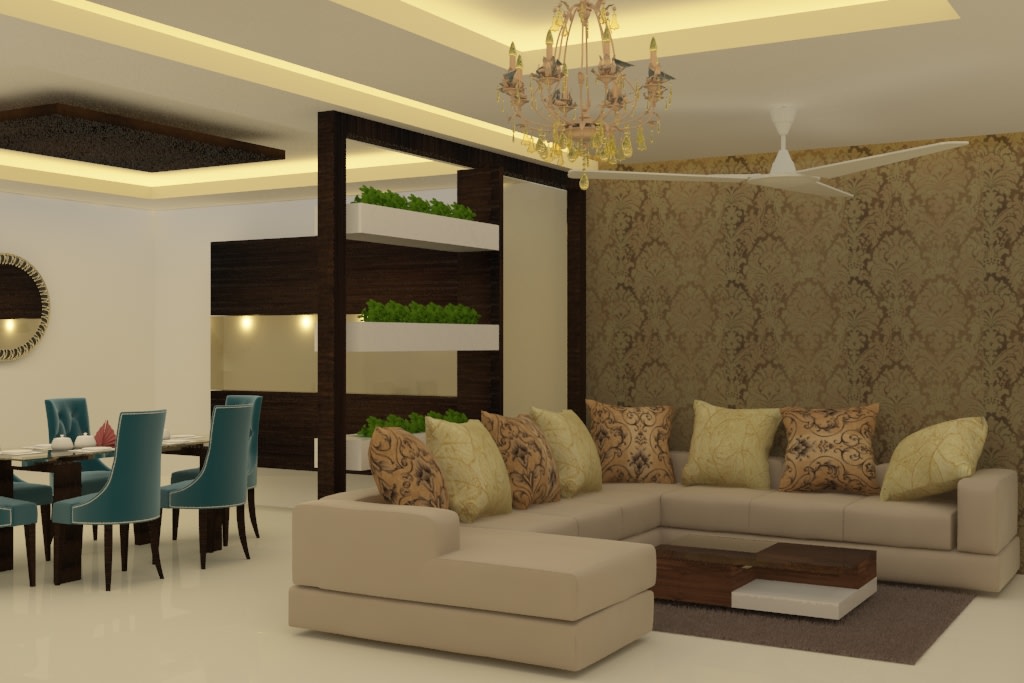 Lavish Furnishings by Rashid Khan Living-room Modern | Interior Design Photos & Ideas