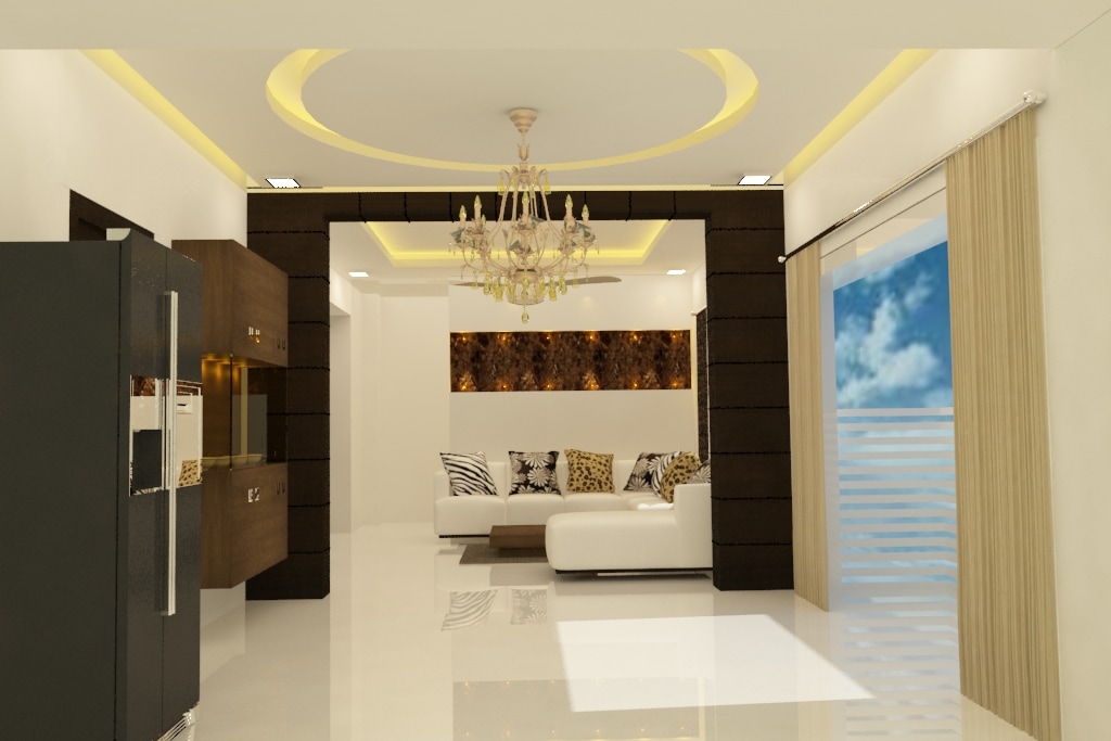 Calm And Serene by Rashid Khan Living-room Modern | Interior Design Photos & Ideas