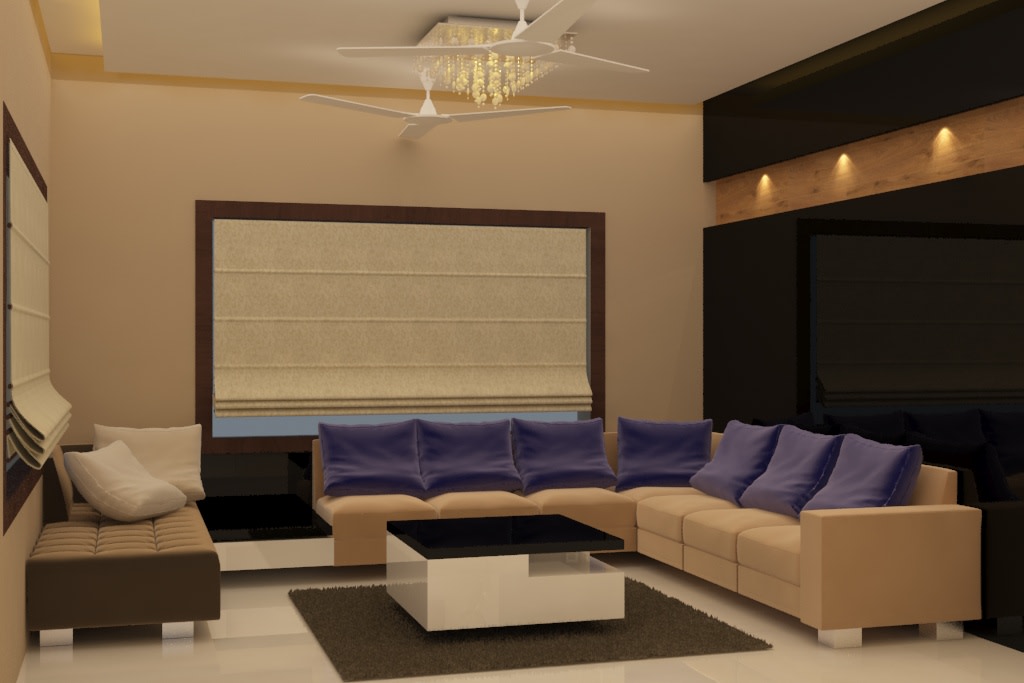 Compact Luxury by Rashid Khan Living-room Modern | Interior Design Photos & Ideas