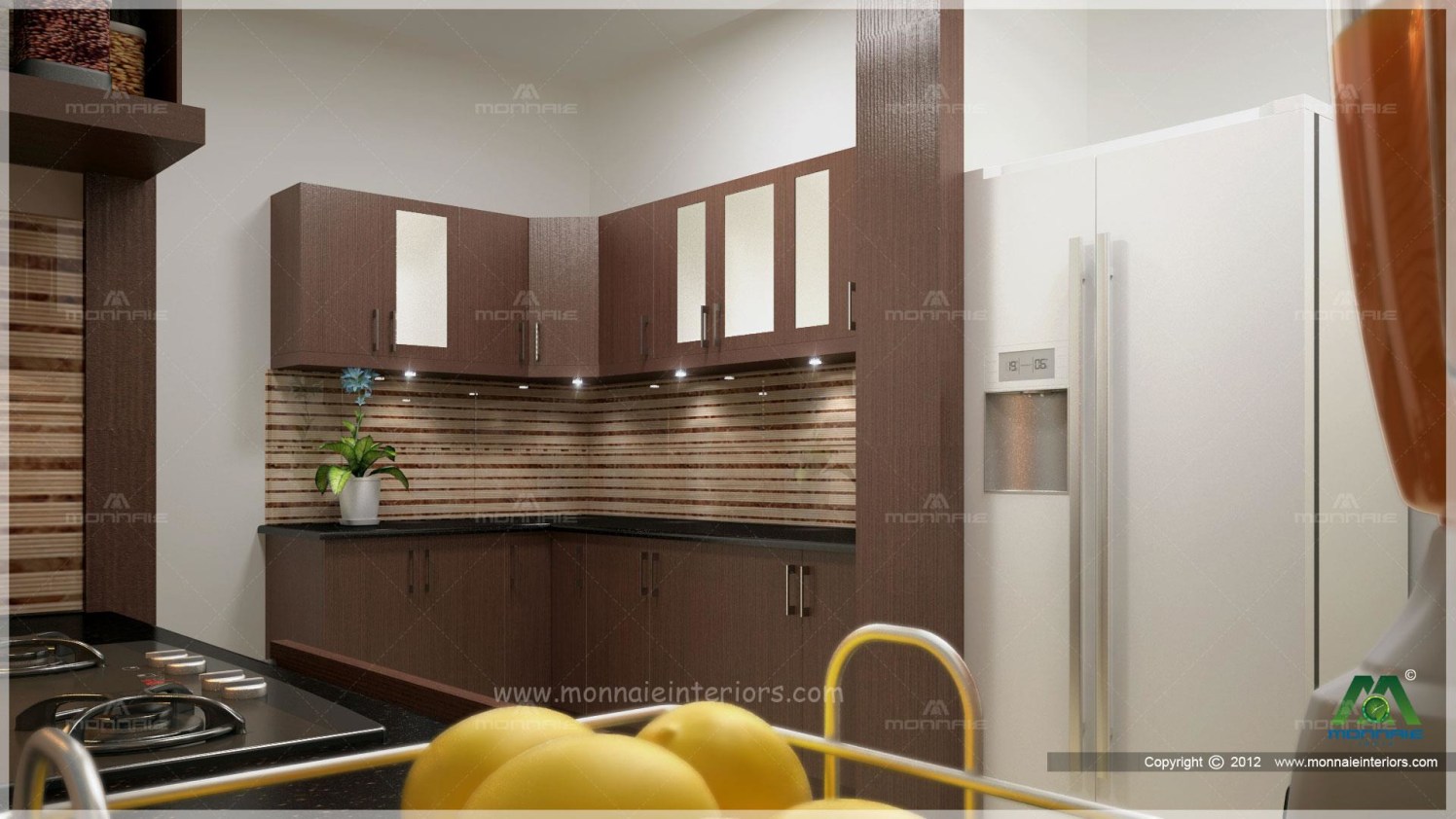 Plain Modern Kitchen by Monnaie Architects Modular-kitchen Modern | Interior Design Photos & Ideas