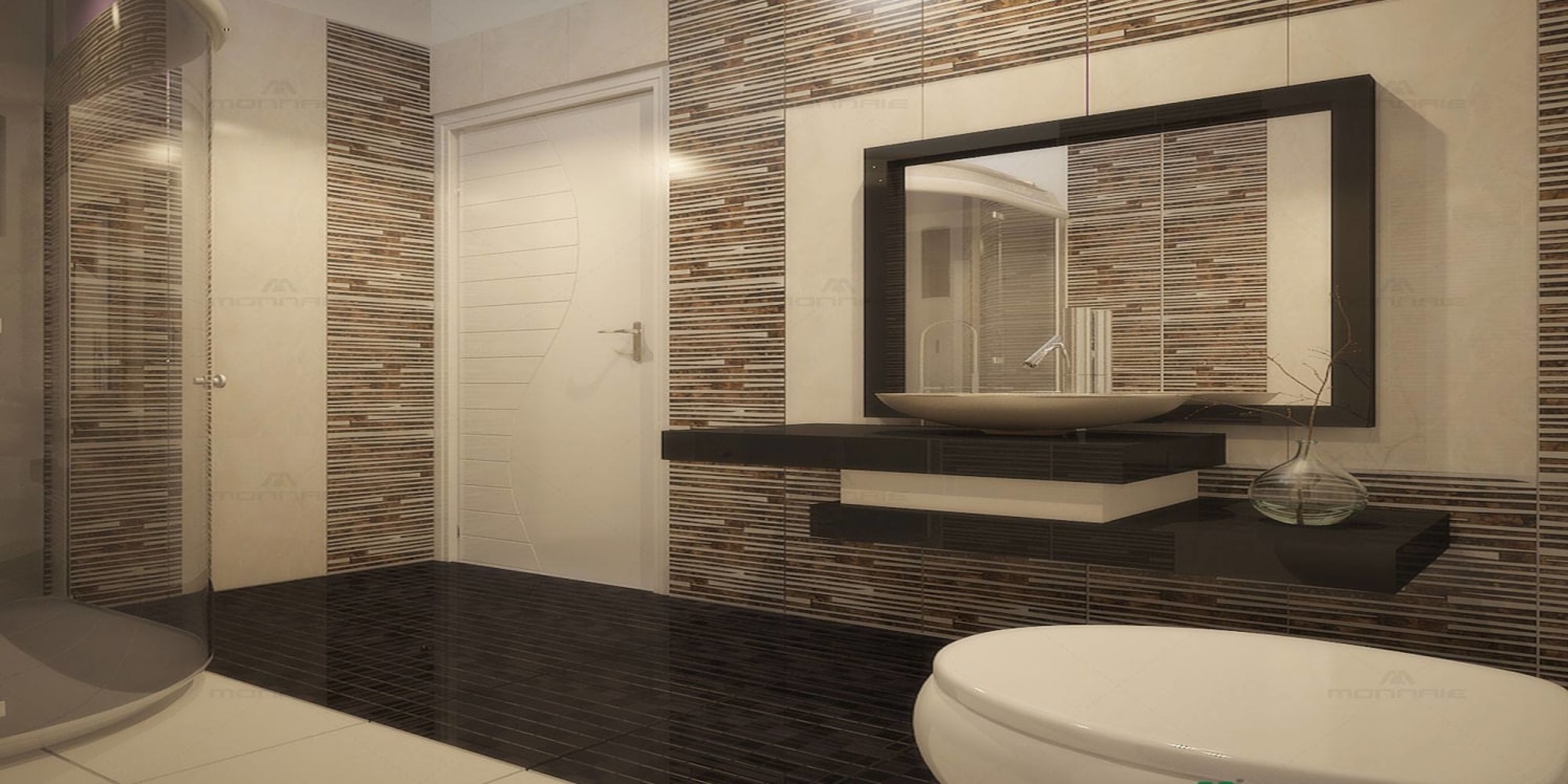 Modern bathroom by Monnaie Architects Bathroom Modern | Interior Design Photos & Ideas