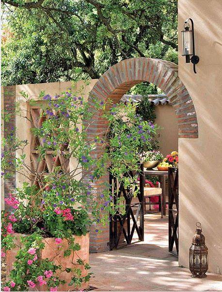 House Veranda with Brick Entrance by Mauve & Crimson Interior Solutions Open-spaces Traditional | Interior Design Photos & Ideas