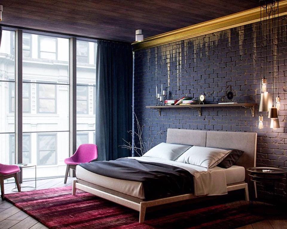 Bedroom with wall design and false ceiling by Delixi Designs Bedroom Modern | Interior Design Photos & Ideas
