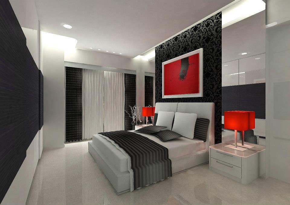 Red Spot by Sagar Shah Modern | Interior Design Photos & Ideas