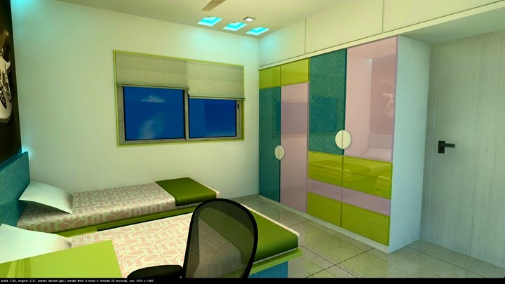 Kids bedroom by color's interio Bedroom Contemporary | Interior Design Photos & Ideas