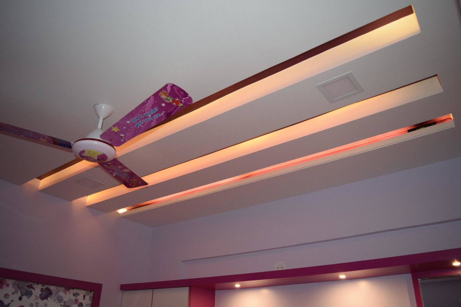 False ceiling With Acsent Lighting by color's interio Contemporary | Interior Design Photos & Ideas
