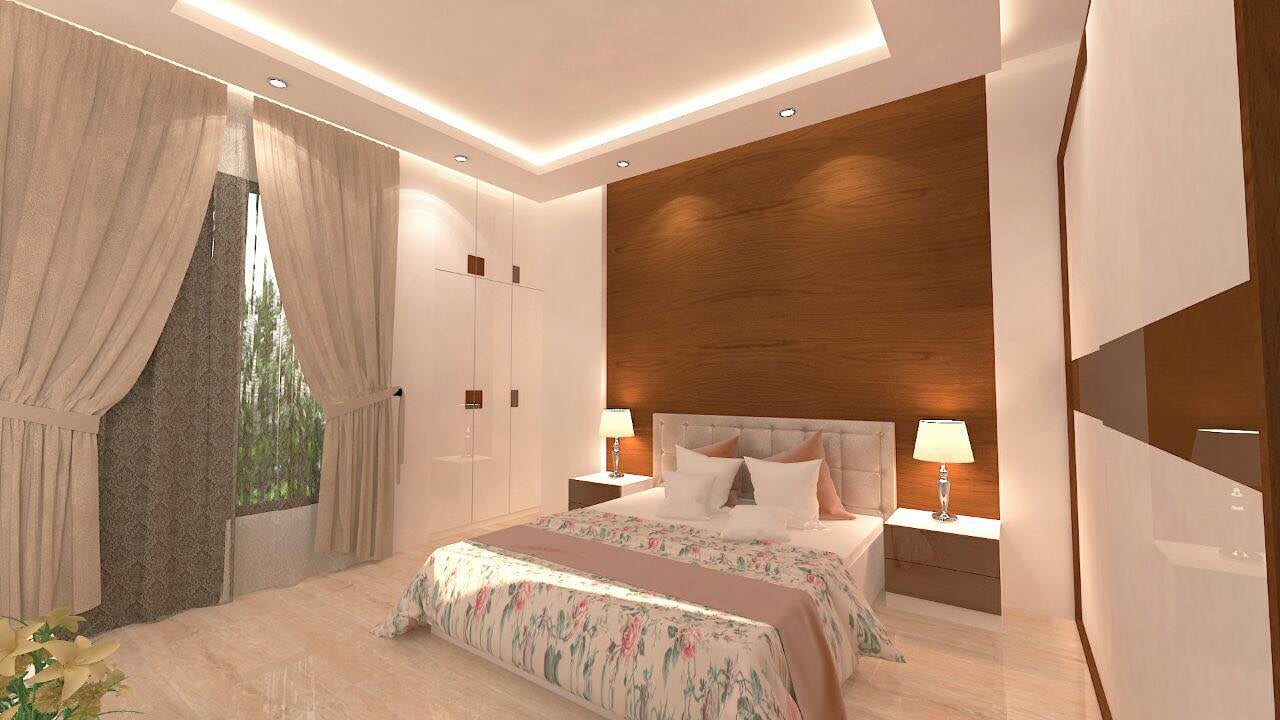 Sneak within the Snow by The Art Effect Bedroom Contemporary | Interior Design Photos & Ideas