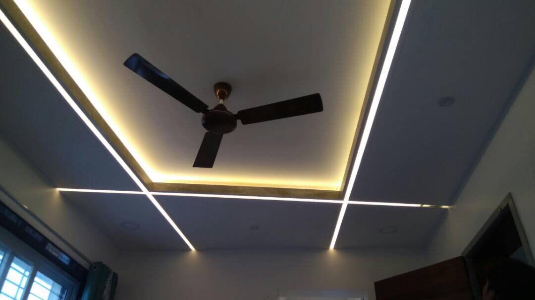 False ceiling by kavita.dhotre Living-room | Interior Design Photos & Ideas