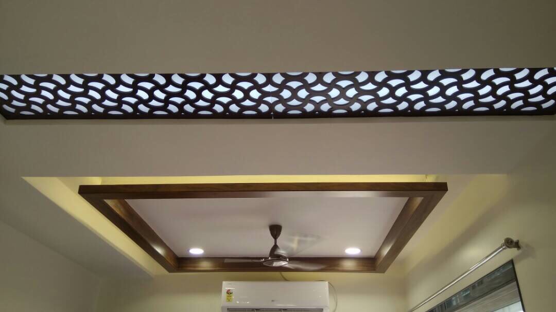 Living room ceiling by kavita.dhotre Living-room | Interior Design Photos & Ideas