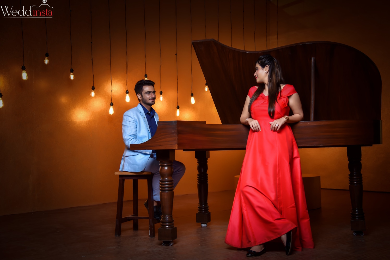 Music Brings Them Closer by Anoop Mahajan Wedding-photography Groom-wear-and-accessories Wedding-dresses | Weddings Photos & Ideas