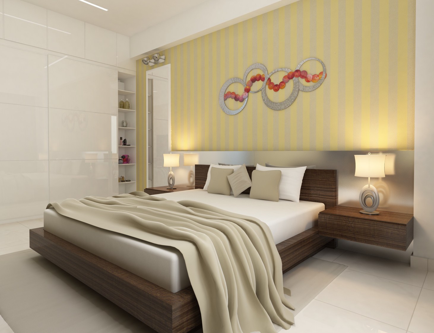 Contemporary bedroom by setu.patel Bedroom | Interior Design Photos & Ideas