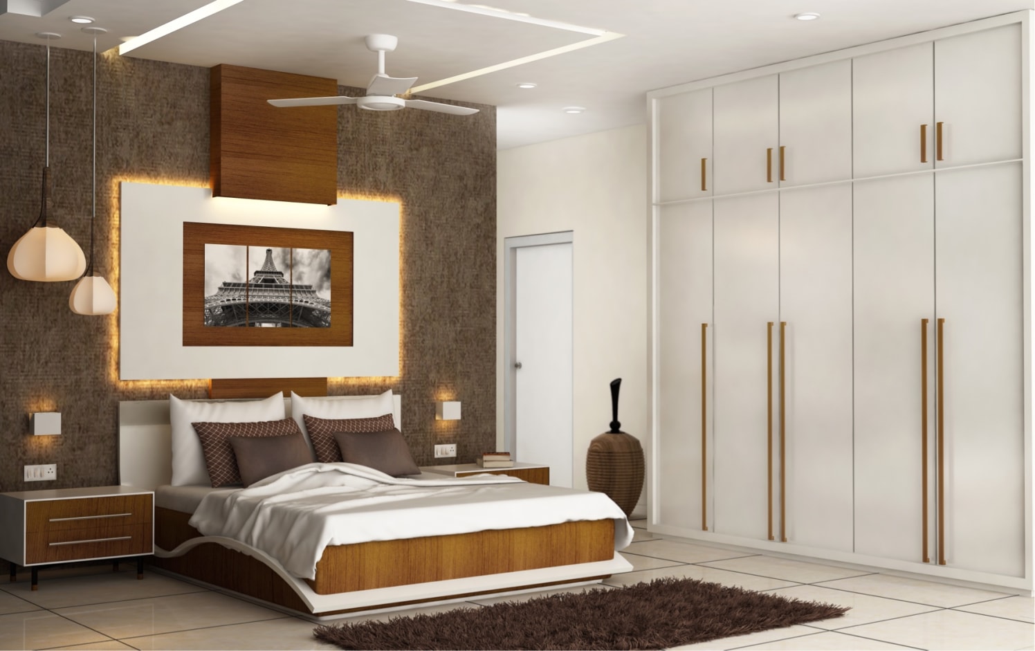 Contemporary bedroom by setu.patel Bedroom | Interior Design Photos & Ideas