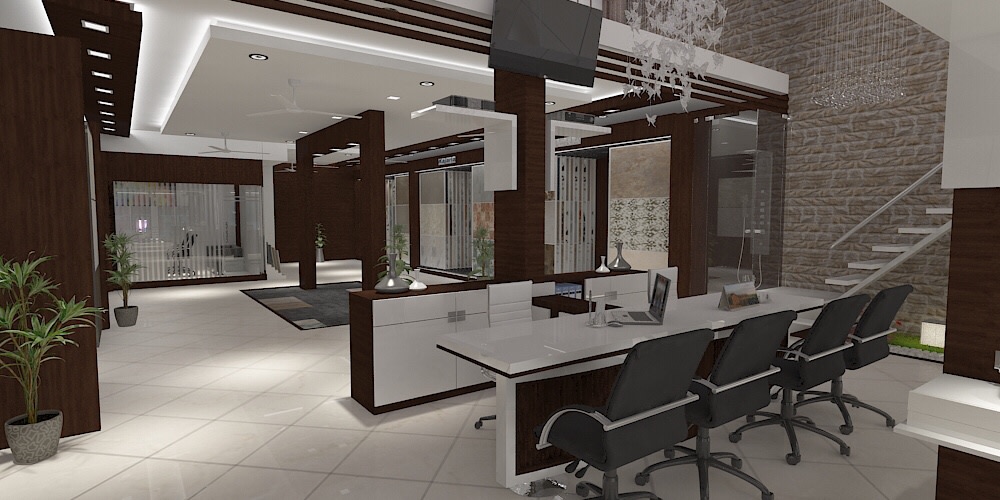 Modern Showroom design by setu.patel | Interior Design Photos & Ideas