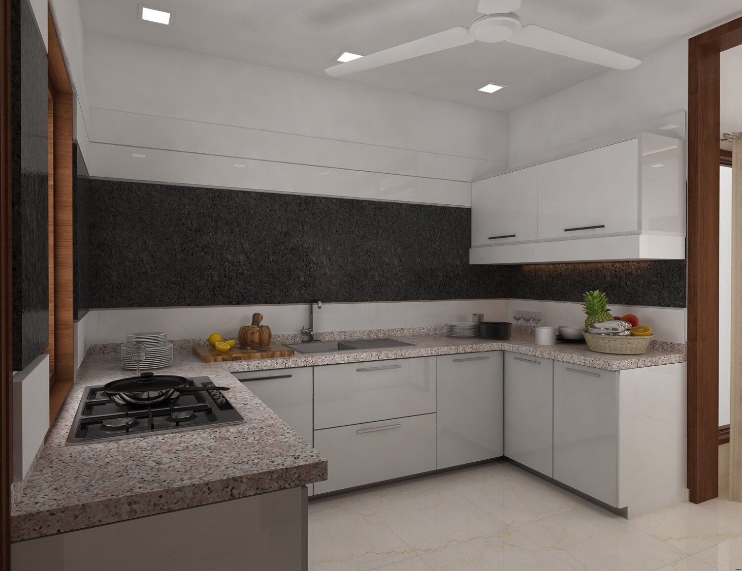 Modular kitchen by setu.patel Modular-kitchen | Interior Design Photos & Ideas
