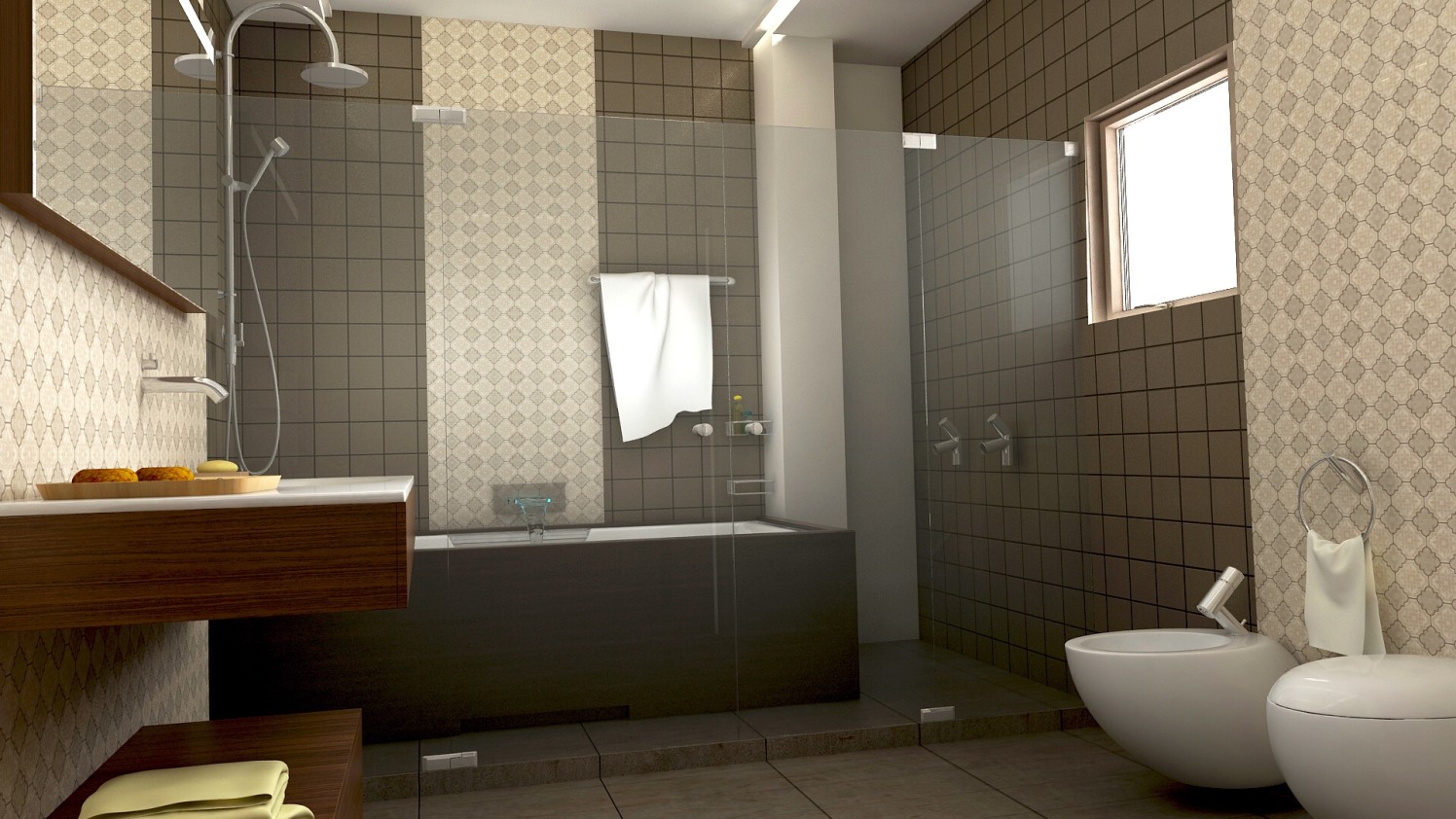 Modern bathroom by setu.patel Bathroom | Interior Design Photos & Ideas
