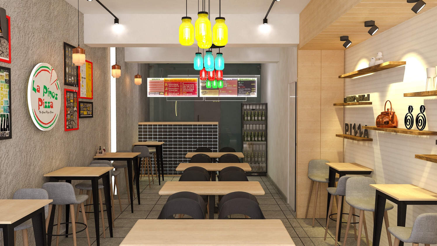 Cafeteria by setu.patel | Interior Design Photos & Ideas