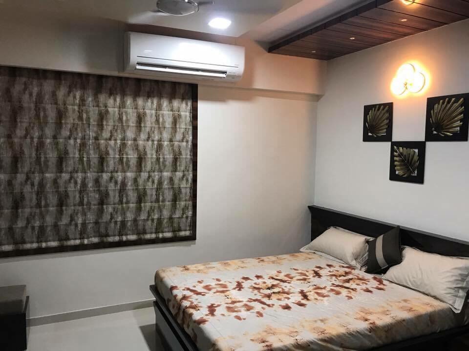 Cotton Shade Interiors In Bedroom by Jaldeep patel Bedroom Contemporary | Interior Design Photos & Ideas