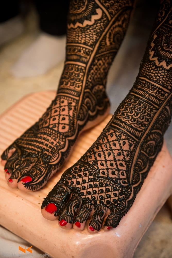 Magnificent Feet Mehendi by Nikhil Kumar Wedding-photography Bridal-mehendi | Weddings Photos & Ideas