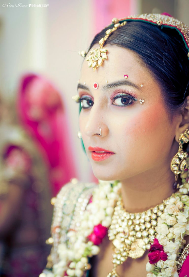 Mesmerising Bridal Eyes by Nikhil Kumar Bridal-makeup | Weddings Photos & Ideas
