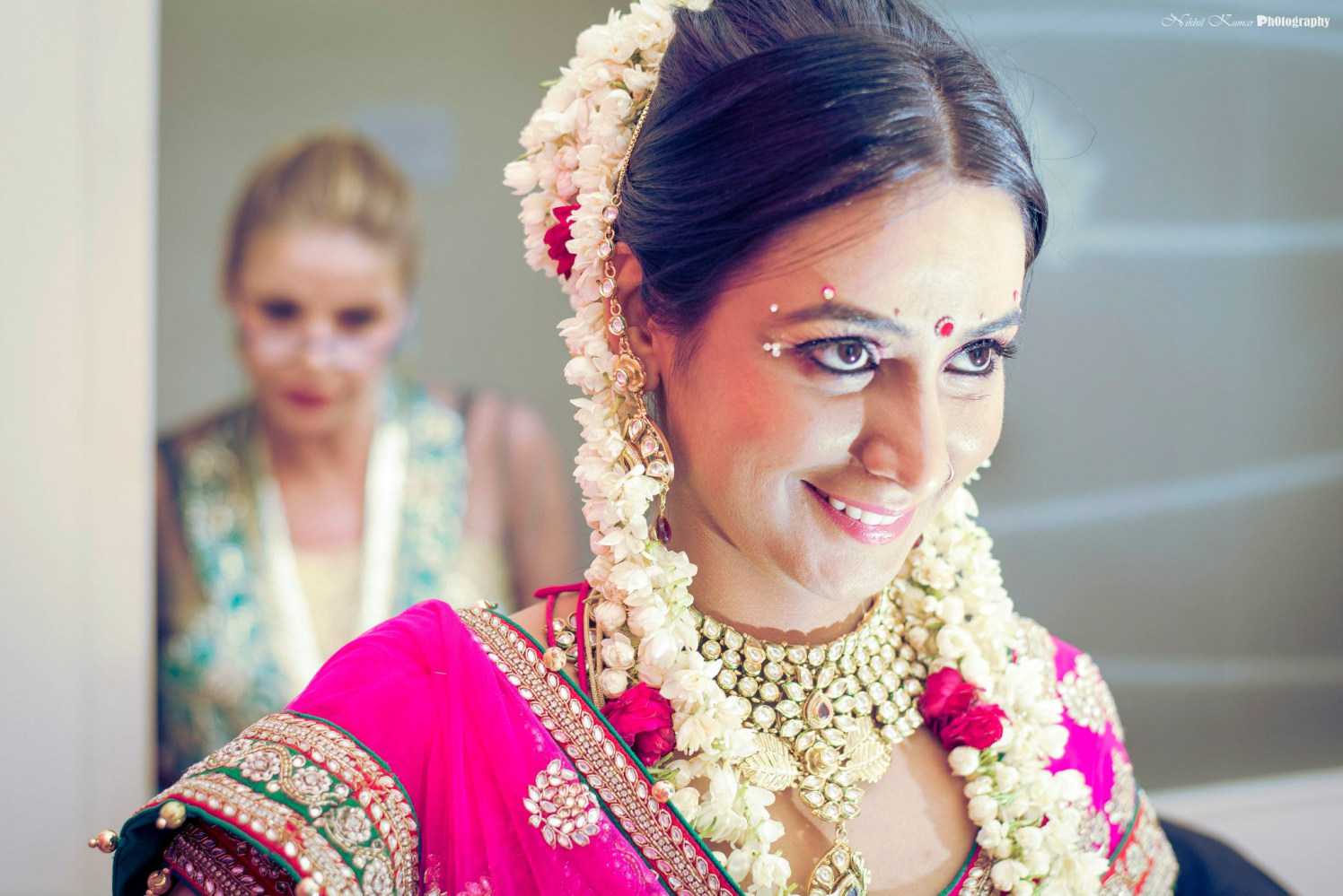 Gold Kundan Necklace by Nikhil Kumar Wedding-photography Bridal-jewellery-and-accessories | Weddings Photos & Ideas