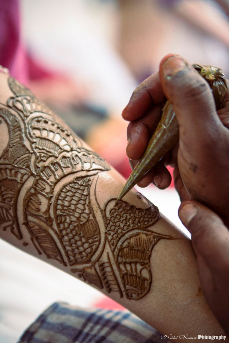 Indian Bridal Mehendi by Nikhil Kumar Bridal-mehendi | Weddings Photos & Ideas