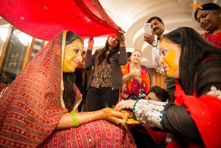 Haldi ceremony by Nikhil Kumar Wedding-photography | Weddings Photos & Ideas