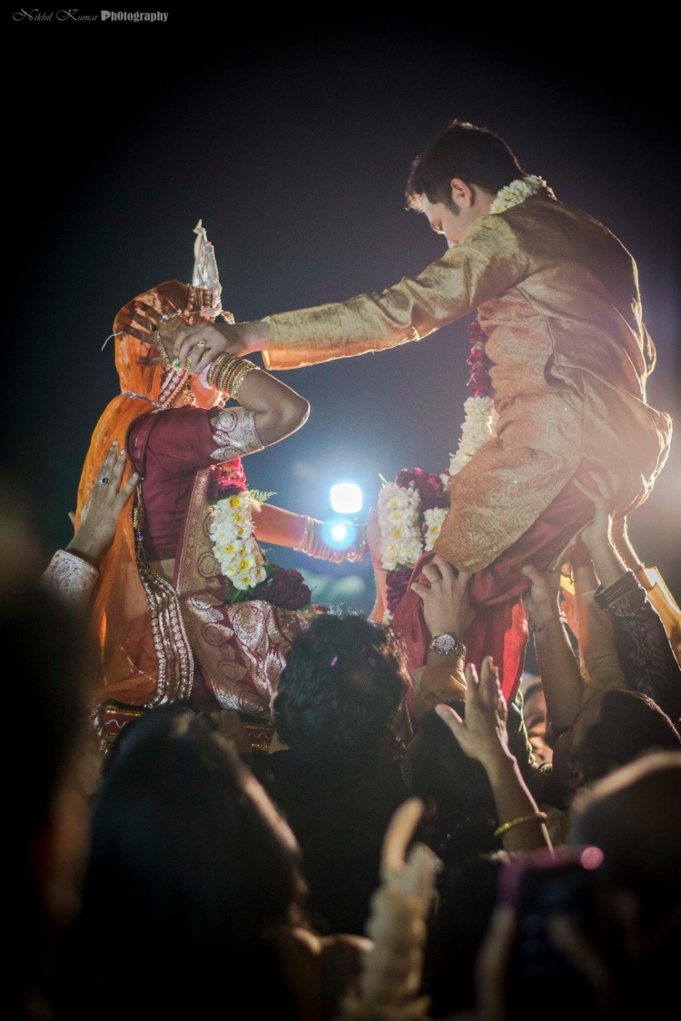 Varmala Ceremony by Nikhil Kumar Wedding-photography | Weddings Photos & Ideas